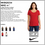 Thumbnail: Personalize - Nike Ladies Dri-FIT Scoop Neck Tee - NKBQ5234 (Set of 6)