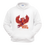 Thumbnail: Gildan 18500- Phoenix Rising- Fleece Sweatshirt Hoodie- White