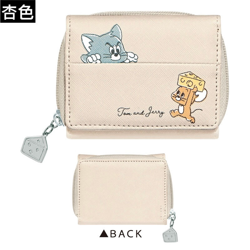 縮圖：[現貨]T&J 淺藍色/杏色銀包（2款）