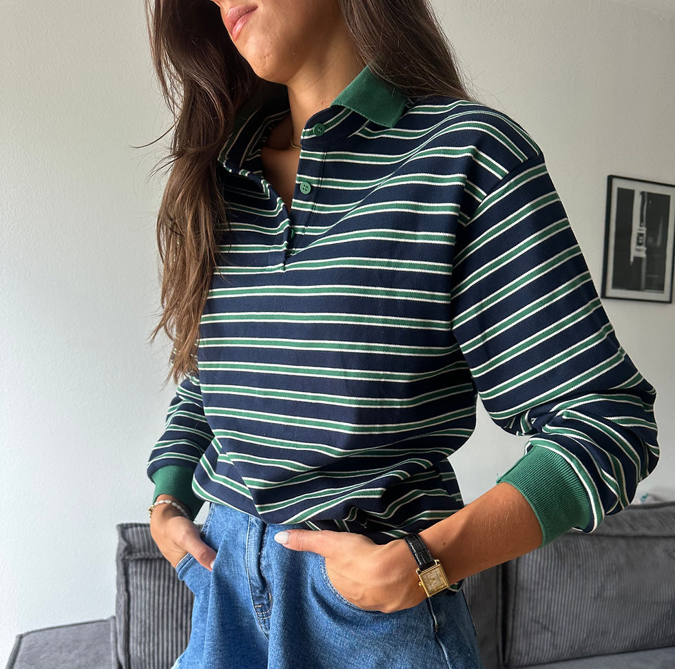 Polo manches longues femme | Almarose boutique