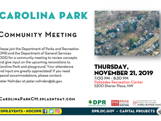 Carolina Park Community Meeting