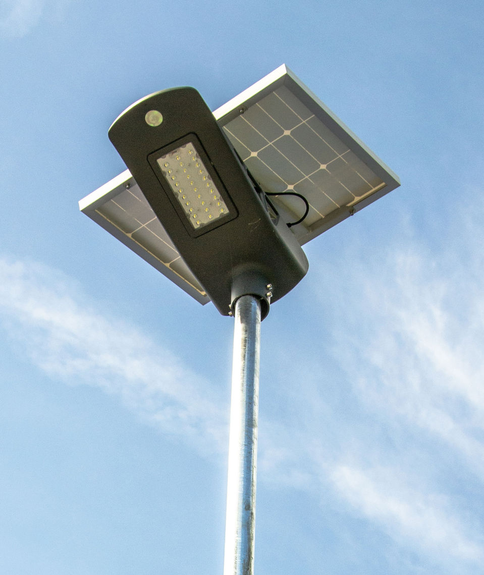 solar panel light