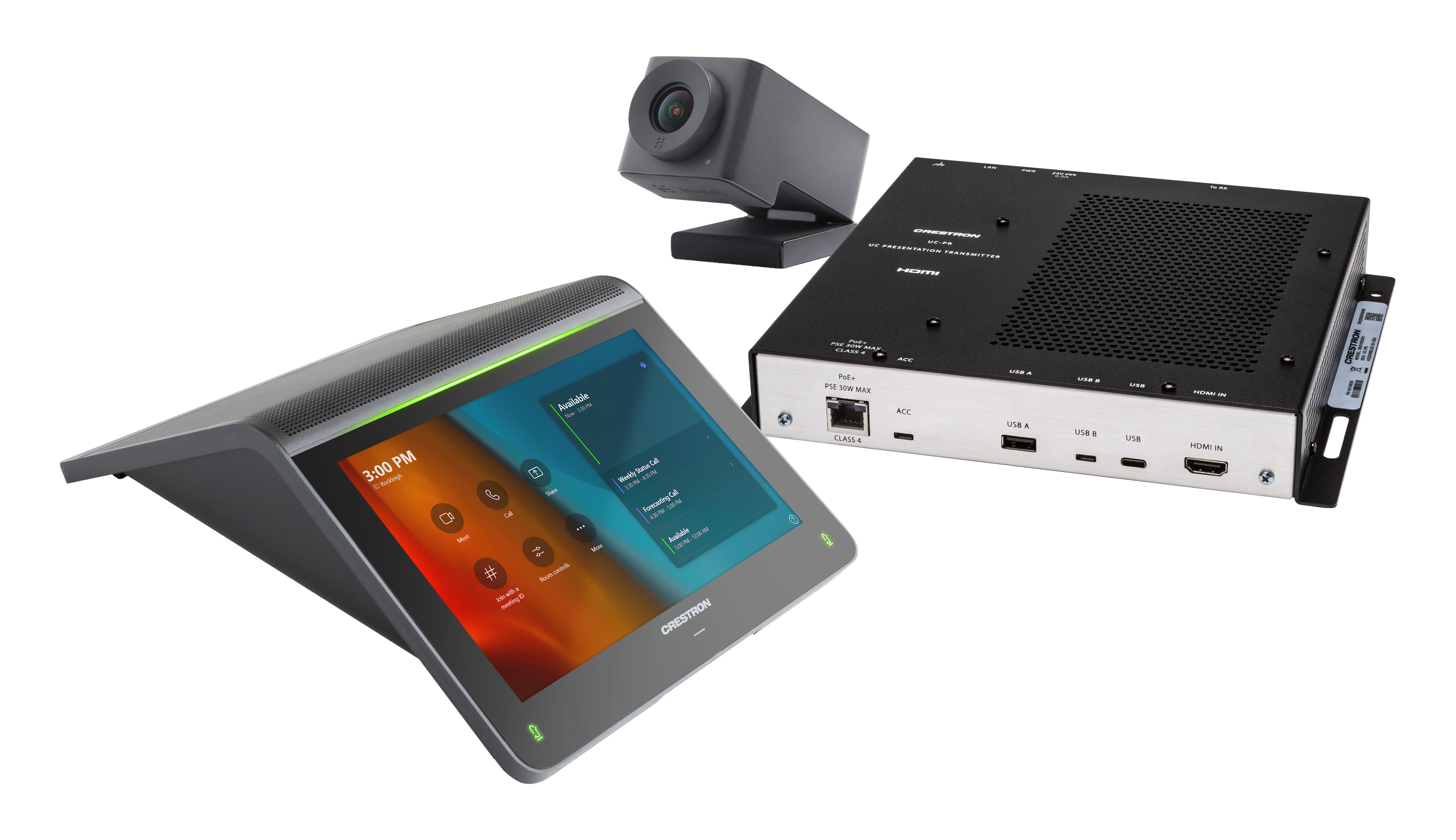 Crestron Flex Advanced Tabletop Small Room Video Conference System