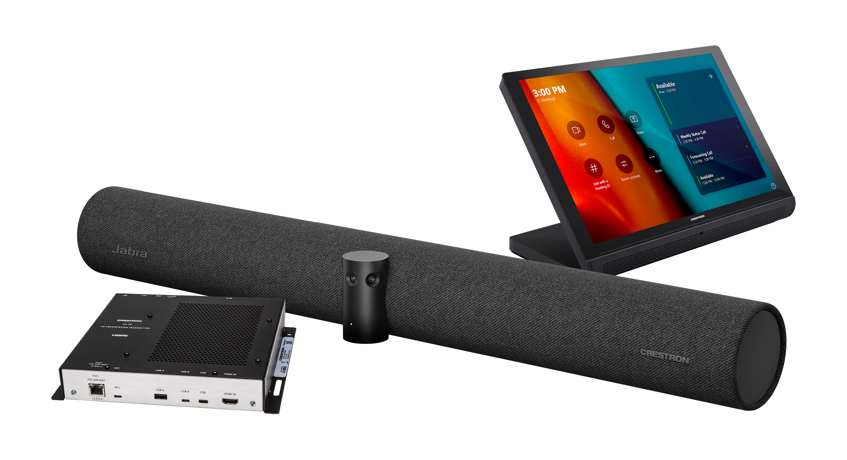 Crestron Flex Advanced Small Room Conference System with Jabra PanaCast 50