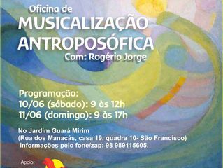 A oficina de musicalização antroposófica está de volta com uma nova turma.
