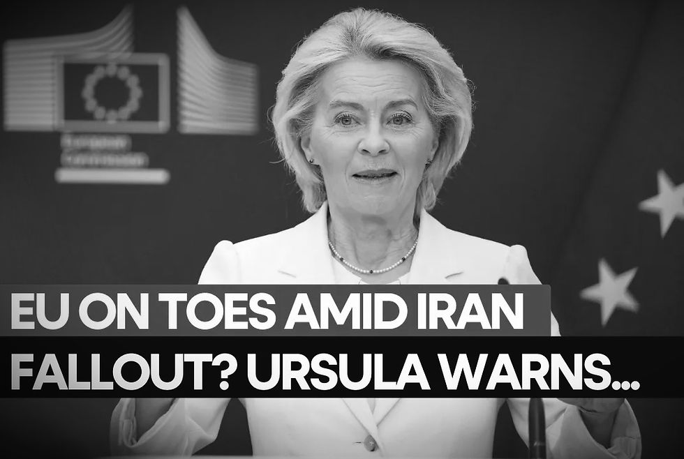 EU Chief Ursula Warns Bigger Escalation As Iran-US-Israel War Spills - March 2, 2026