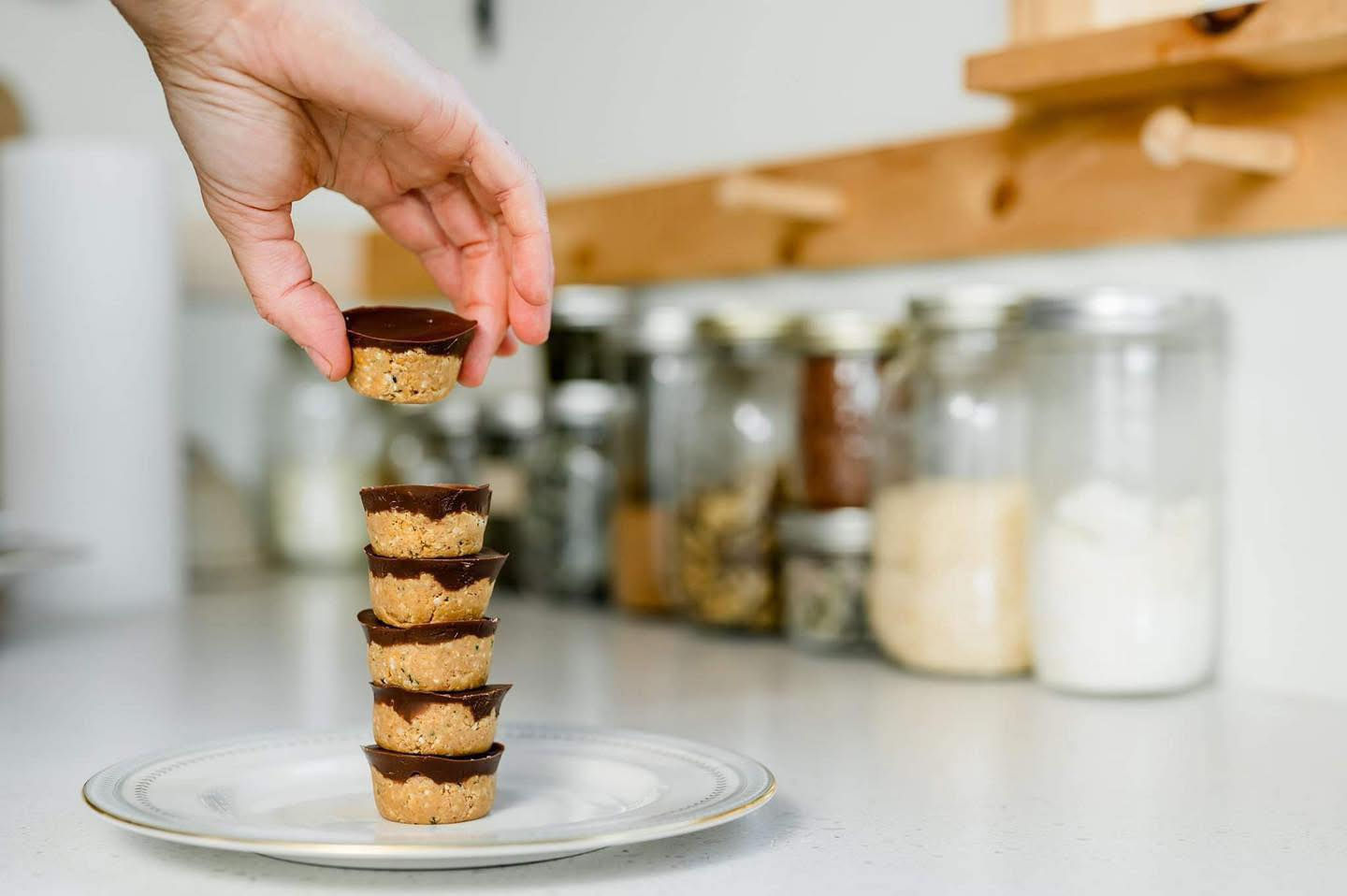 12 P.B. Hemp Protein bites