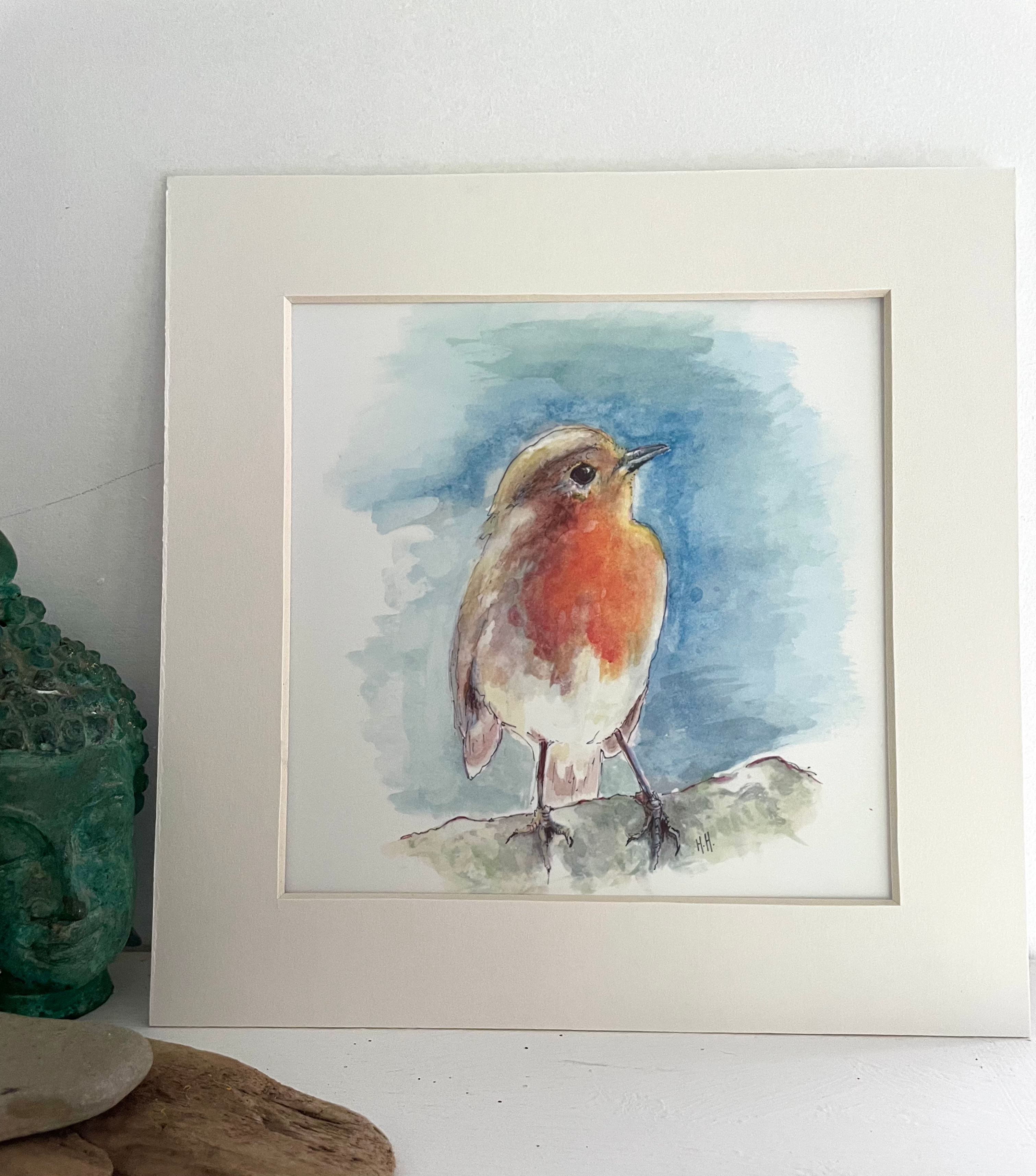 Mr. Rightside - Mounted Print