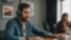 Listeners engaging with podcast content