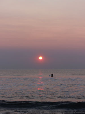 Surfer at Sunrise 1