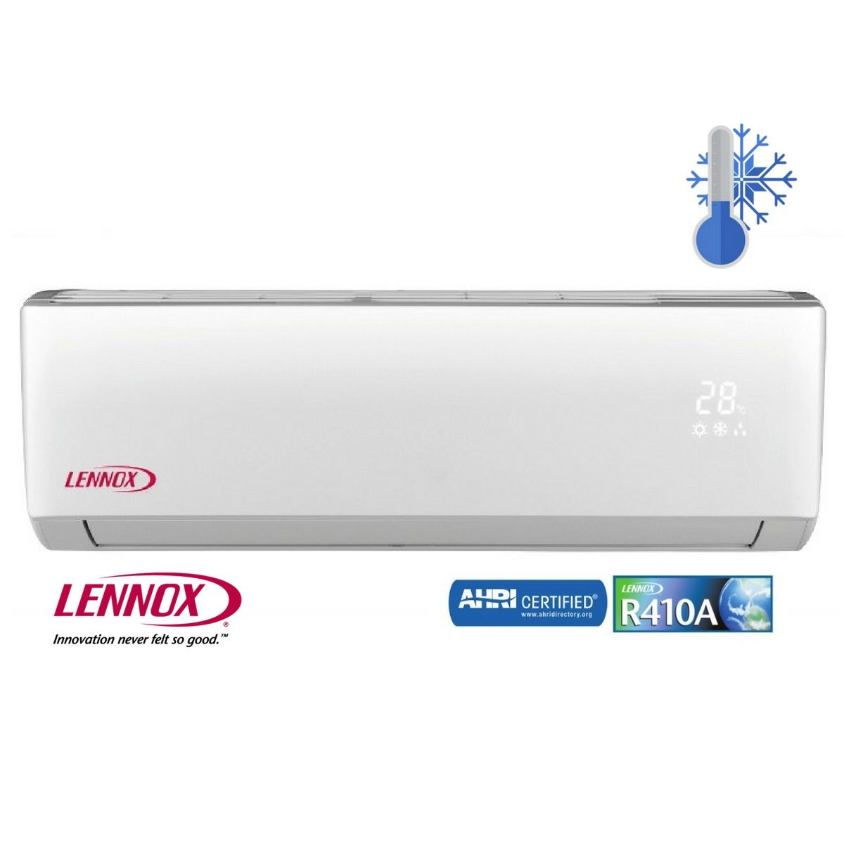 40% AHORRO EN LUZ MINISPLIT LENNOX ALTA EFICIENCIA 2 TON