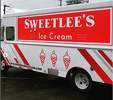 Sweetlee's ice cream truck in Olympia, WA