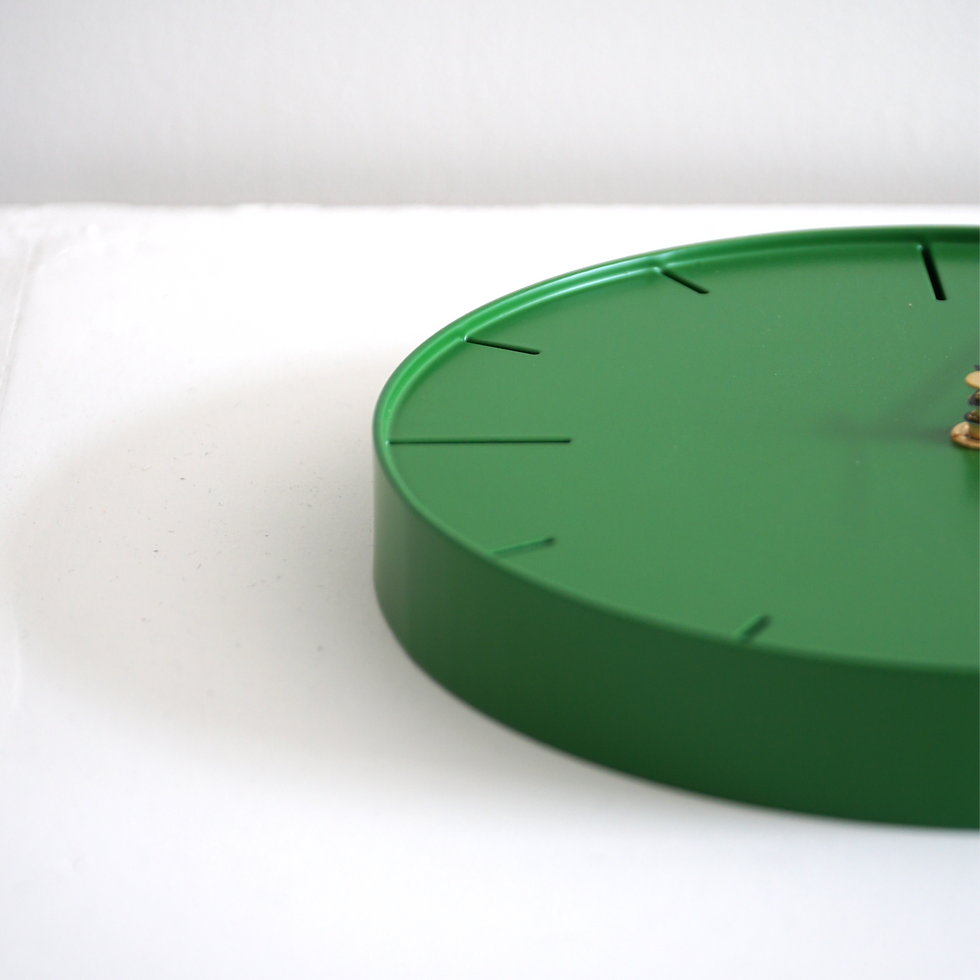 サムネイル： φ200 Clock (Green)  |  Sohi Matsuda