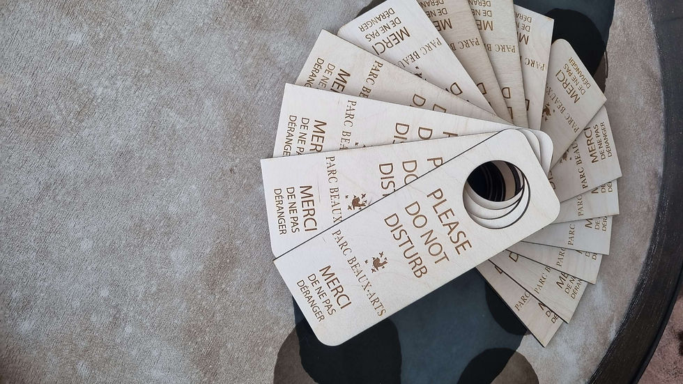 Thumbnail: Door sign "Please do not disturb" with your logo