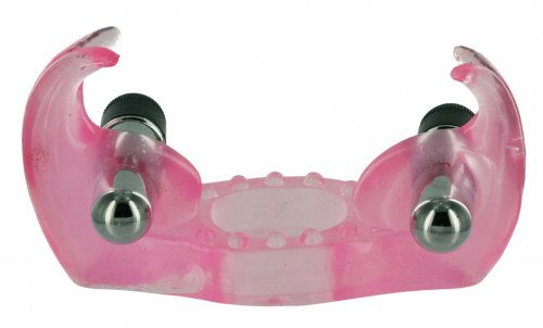 Thumbnail: Dual Rabbits Vibrating Cock Ring