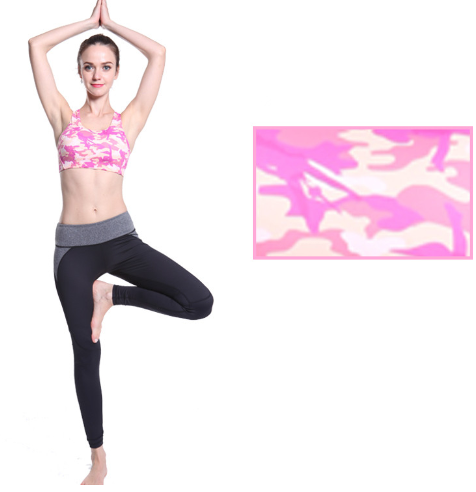 Thumbnail: Basic Pink Camouflage Cross Back