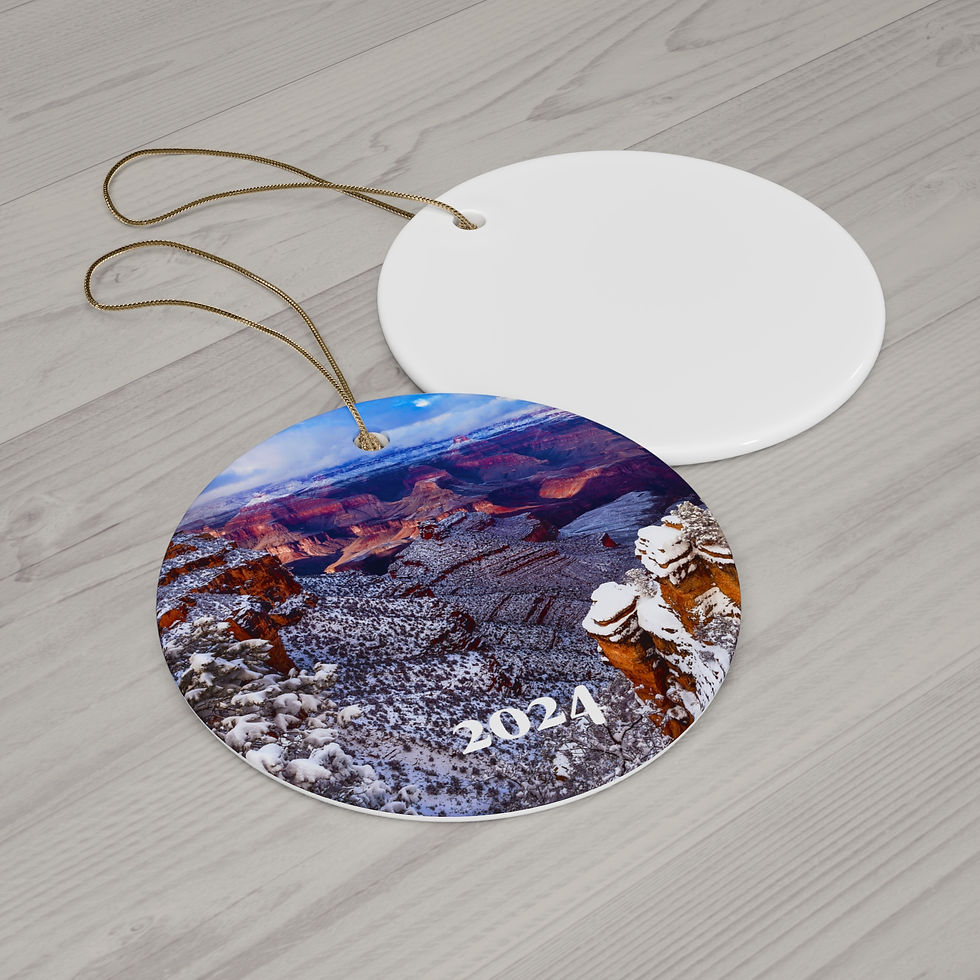 Thumbnail: 2024 Arizona Grand Canyon South Rim Ornament Glossy Ceramic Exclusive