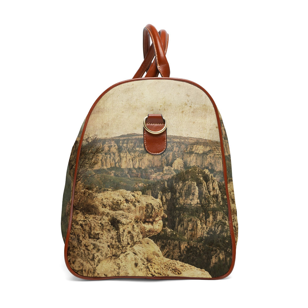 Thumbnail: AZ Mogollon Rim Travel Bag, Water Resistant, Shoulder Strap, TSA Carry-On Size