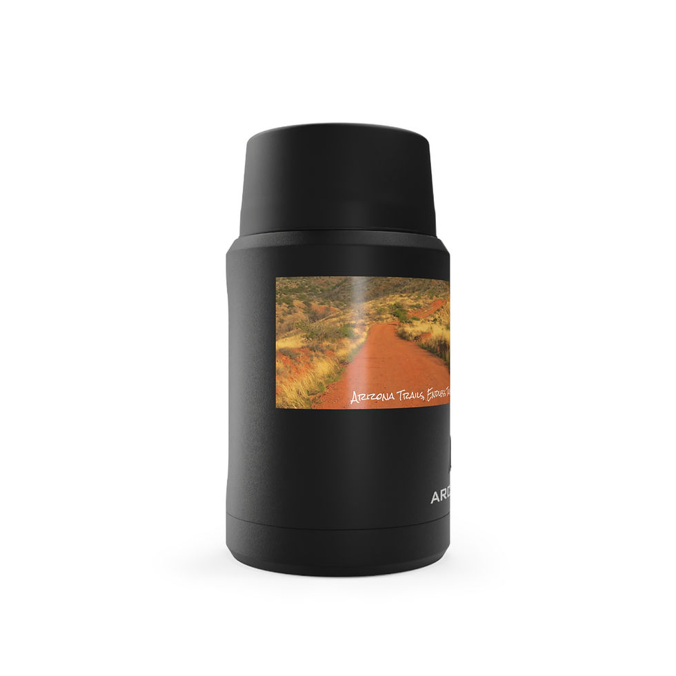 Thumbnail: Copper Insulated Stainless Steel Thermos Food Jar, Arizona Landscape Scene HU 21