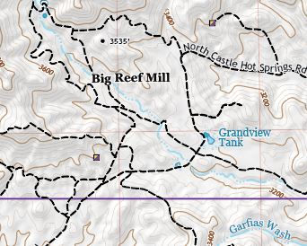 Thumbnail: Arizona off road trails map, Garfias Arizona off road trails map, Arizona ohv trails map