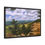 Thumbnail: Arizona Landscape Canvas Print - Cotton Fabric, Walnut/Black Frame, Mogollon Rim