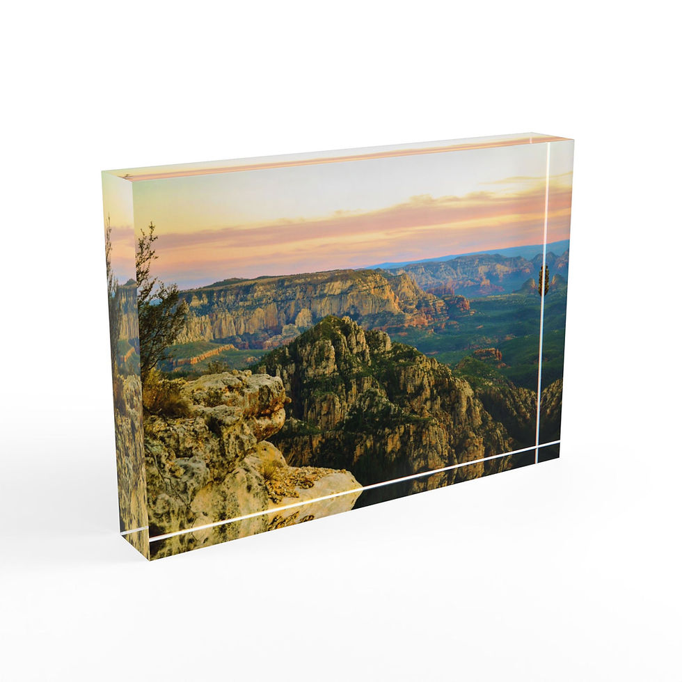 Arizona Landscape Photo Block | Mogollon Rim | by ADVENTURE iDIAZ