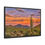 Thumbnail: Arizona Landscape Canvas Print - Cotton Fabric, Walnut or Black Frame (HU 20B)