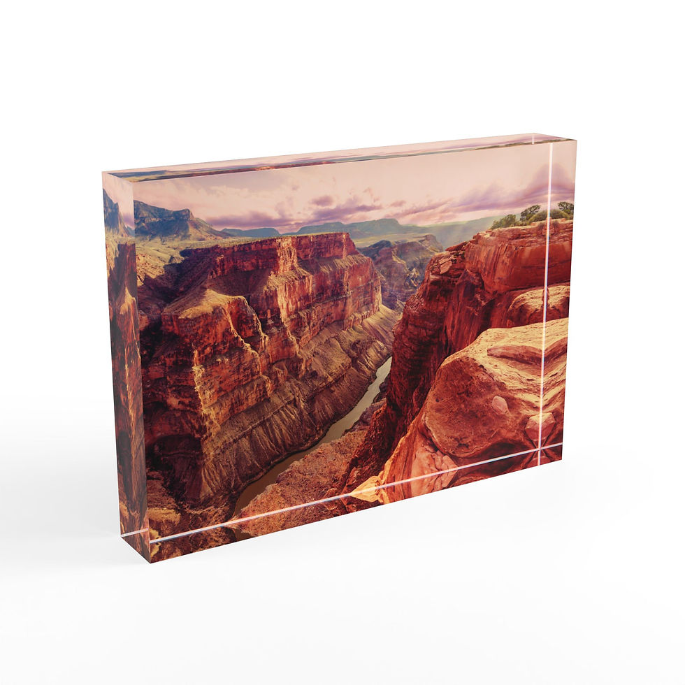 Arizona Landscape Photo Block | Grand Canyon West | by ADVENTURE iDIAZ