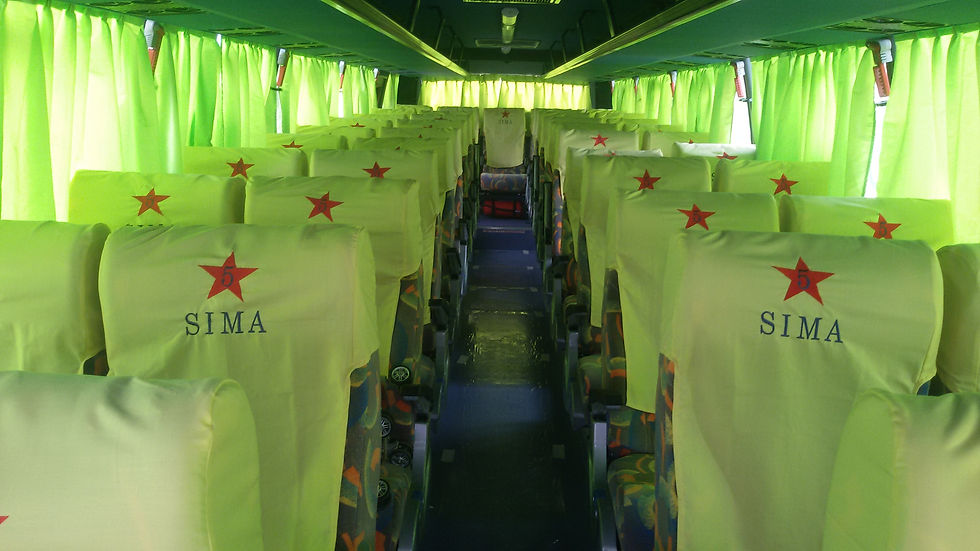 ARC bus interior