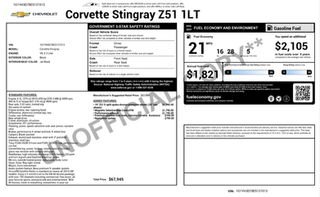 Chevrolet Window Sticker Get A Free Monroney Label And Vin Decoder For Chevrolet Chevrolet Window Sticker Get A Free Monroney Label And Vin Decoder For Chevrolet