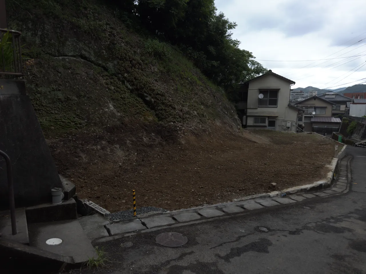 長崎市岩見町の木造2階建て住宅の解体(整地後)