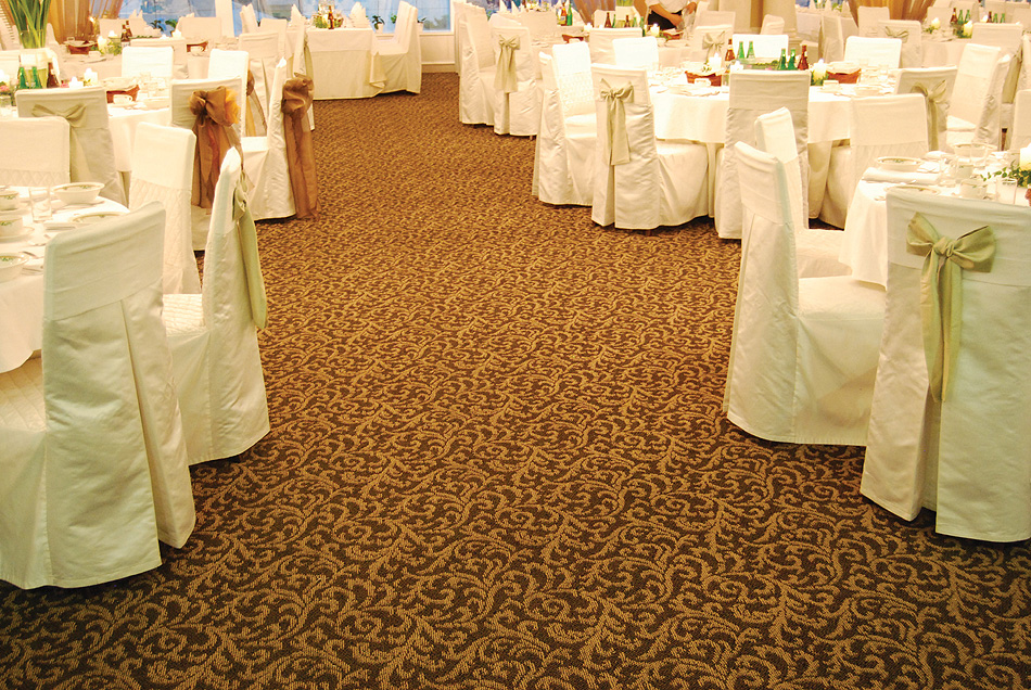 Hotel and resort carpet