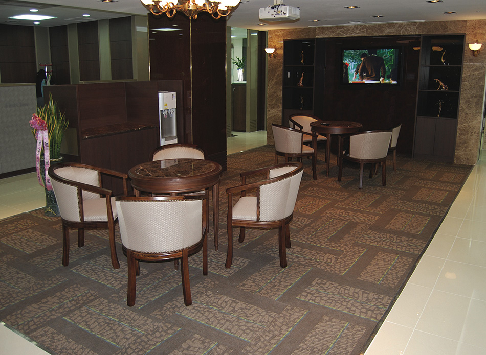 Financial institution carpet