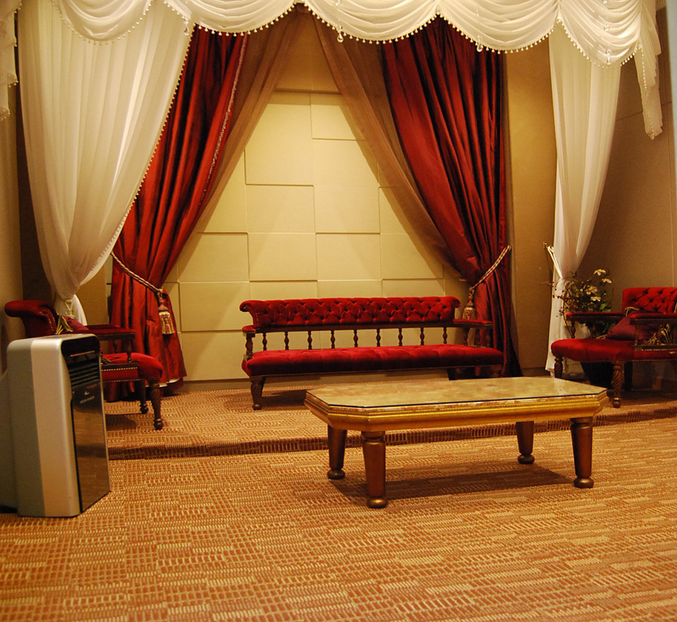 Hotel and resort carpet