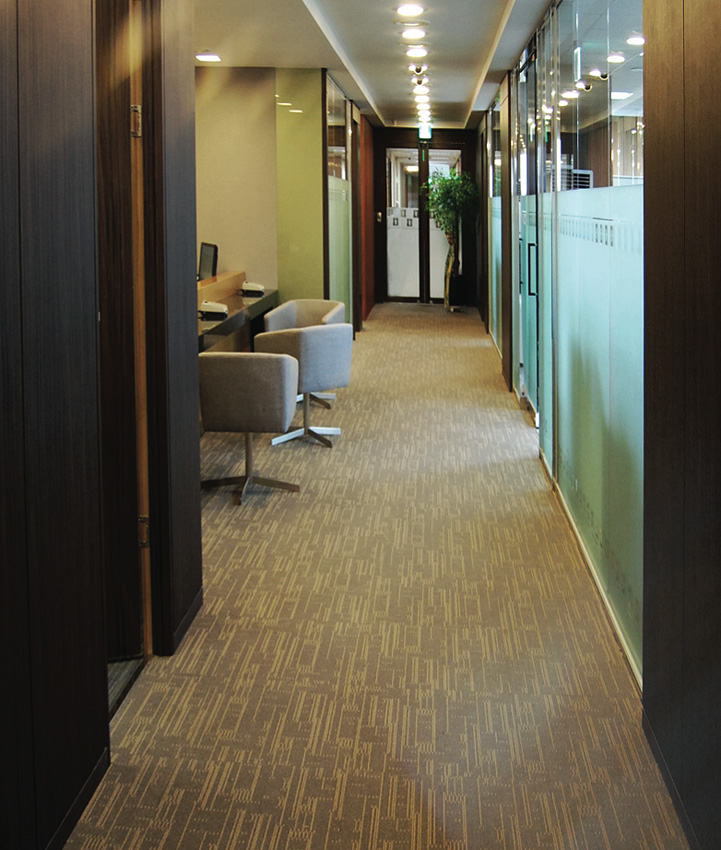 Financial institution carpet