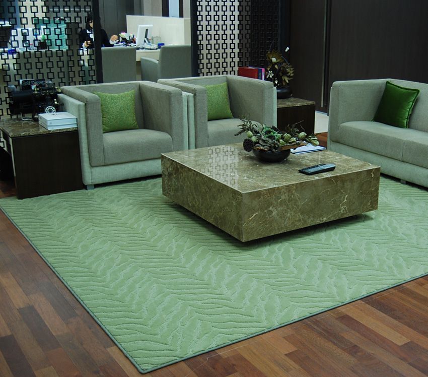 Financial institution carpet