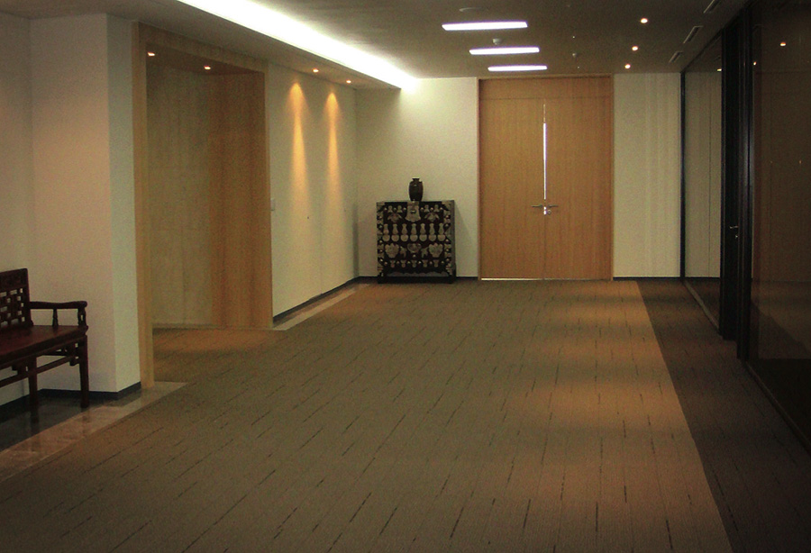 Financial institution carpet