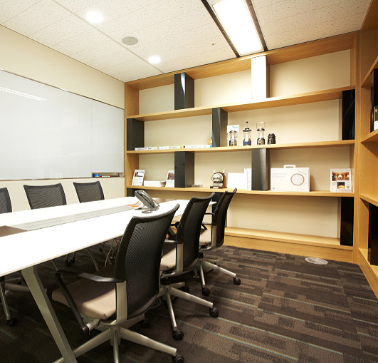 Corporate carpet installation