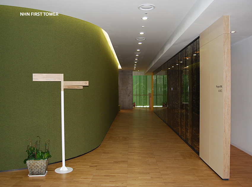 Corporate carpet installation