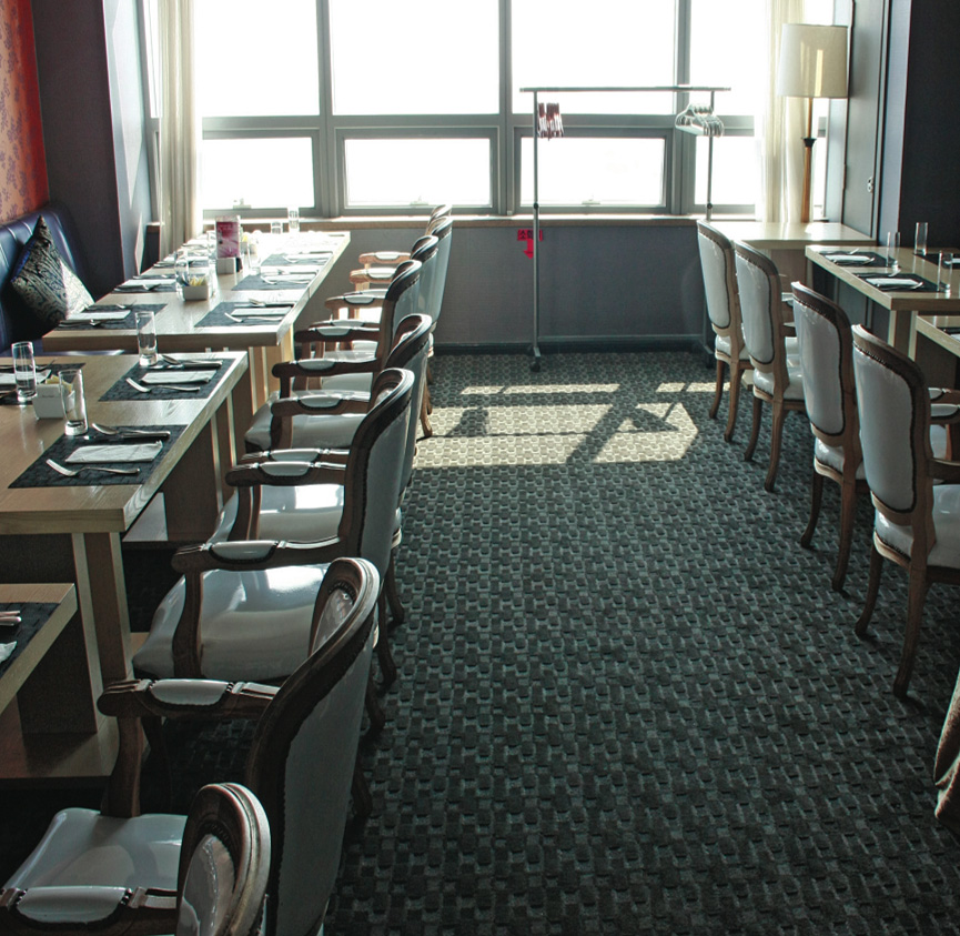 Hotel and resort carpet