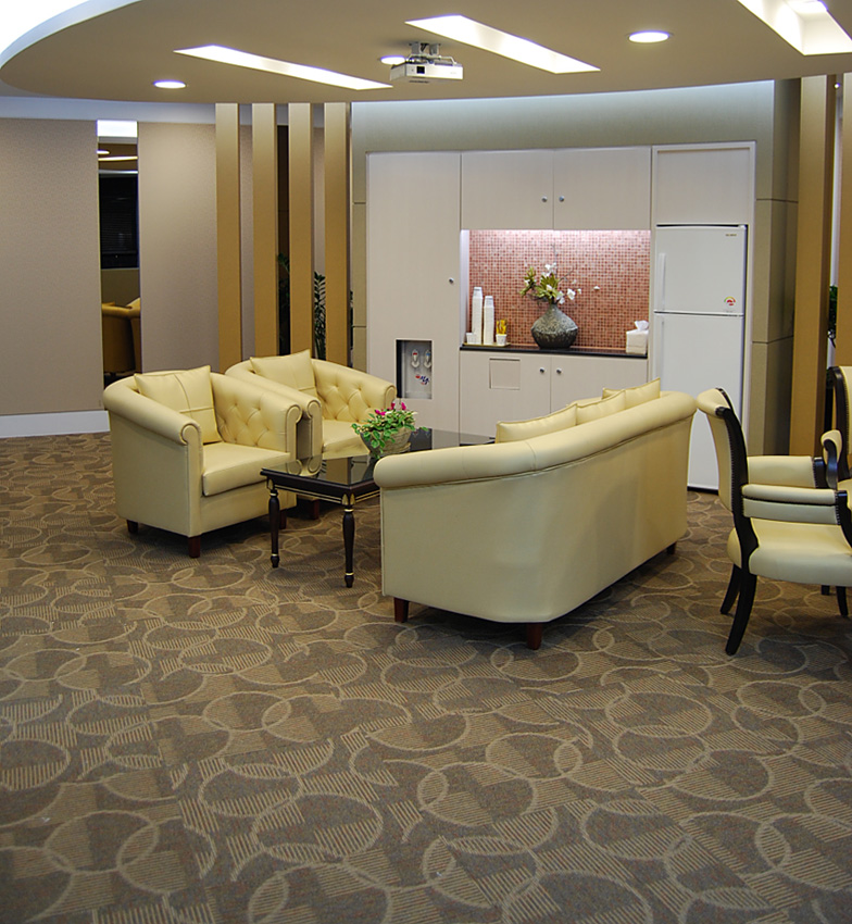 Financial institution carpet