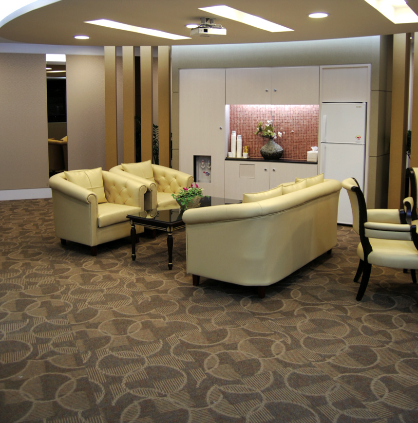 Financial institution carpet