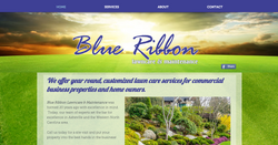 Lawn care service website