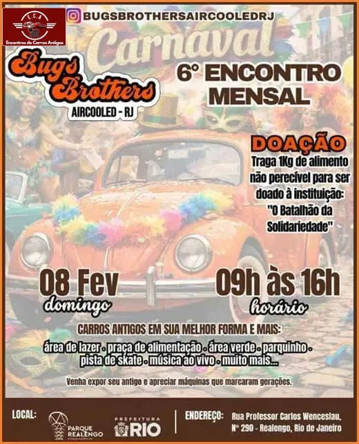 6º encontro mensal Bugs Brothers Aircooled - Rio de Janeiro, RJ