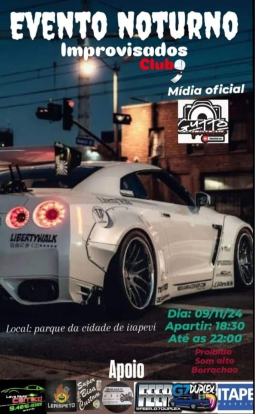 Evento noturno Improvisados club - Itapevi, SP