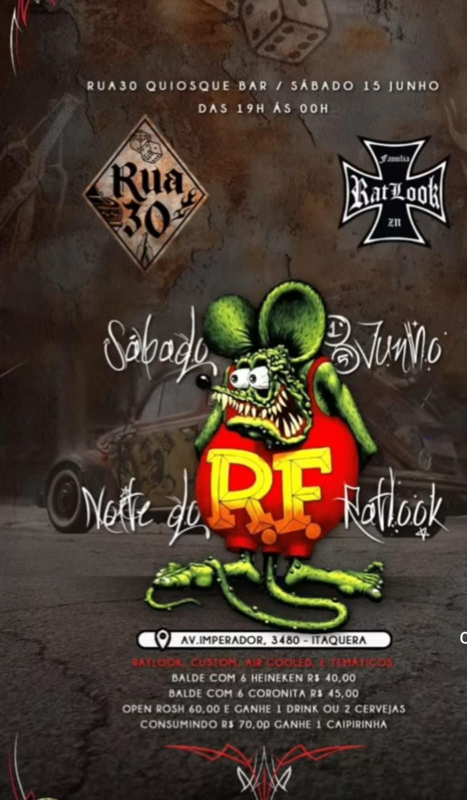 Noite do Ratlook - São Paulo, SP