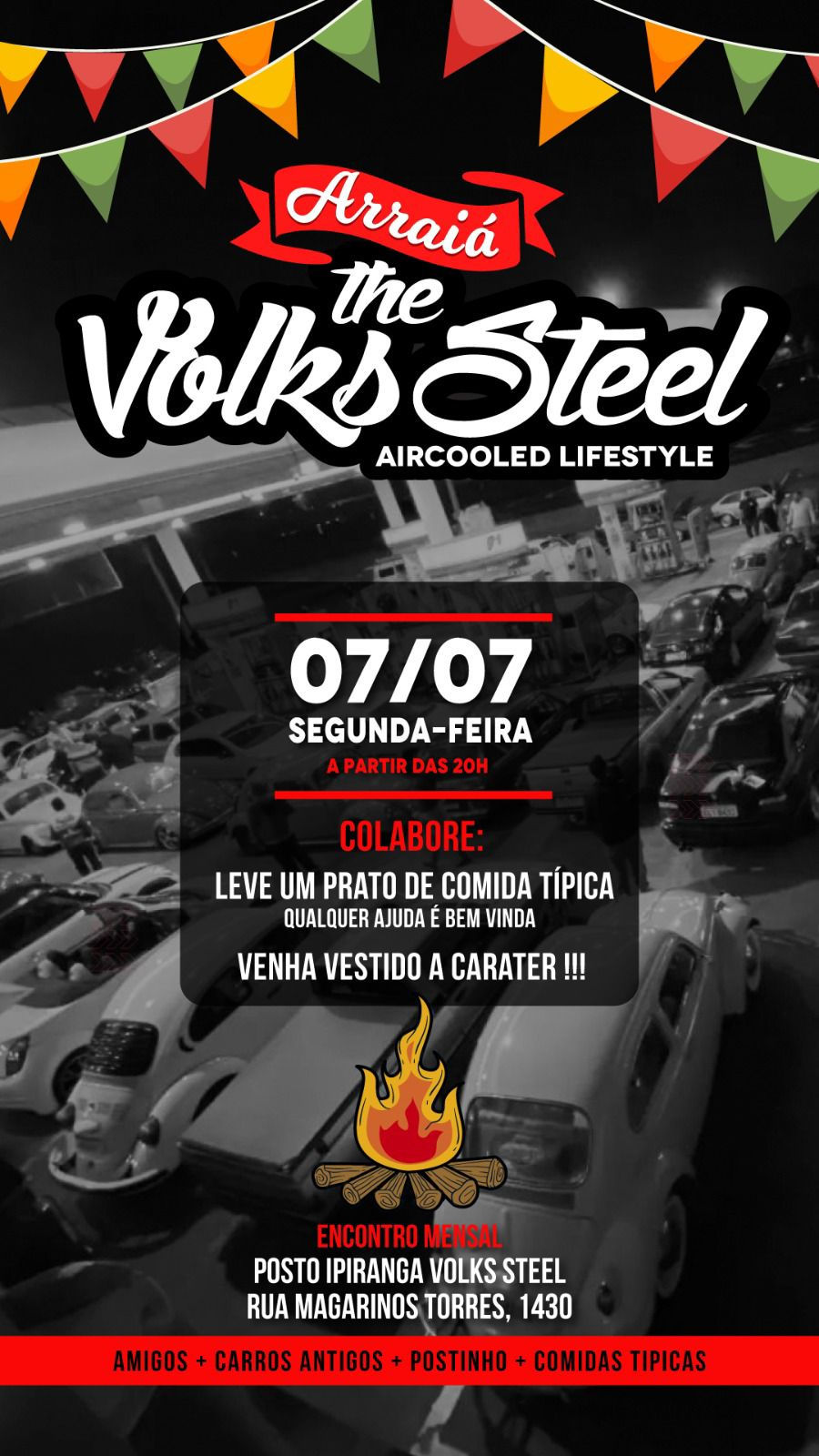 Arraiá The Volks Steel - São Paulo, SP