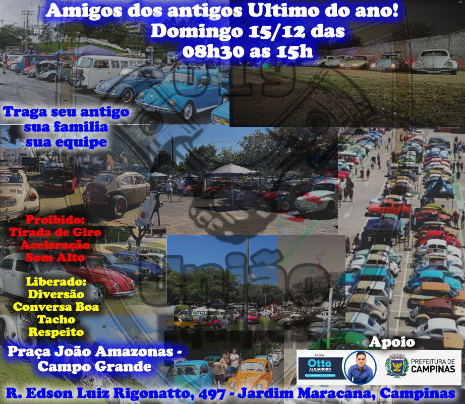 Amigos dos Antigos ÚLTIMO DO ANO - Campinas, SP