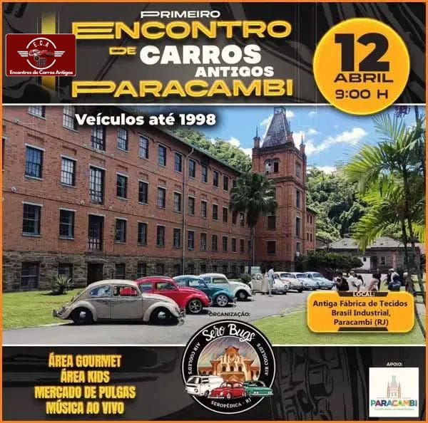 1º encontro de carros antigos - Paracambi, RJ