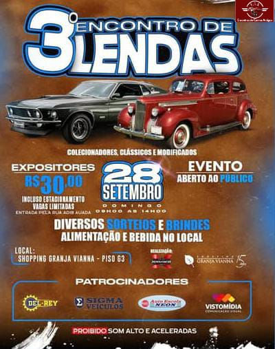 3º encontro de lendas - Cotia, SP